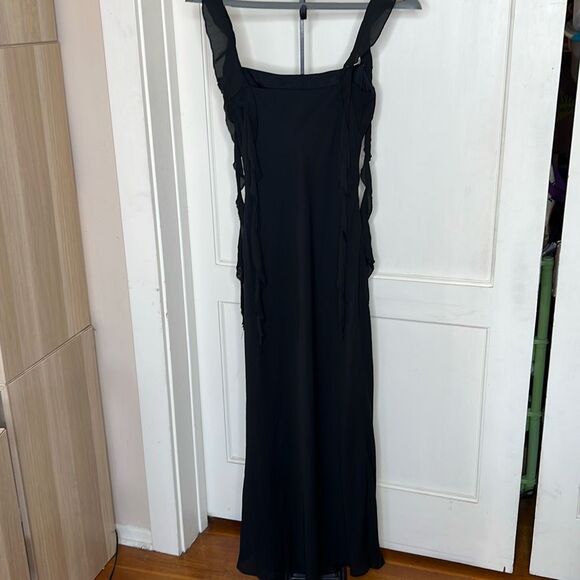 Princess Polly LANAI MAXI DRESS BLACK Size 4 Nwot - Picture 9 of 10